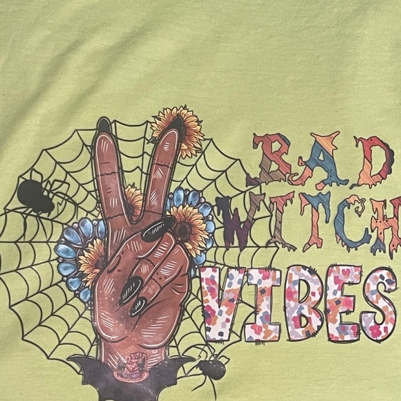Tops - Lime witch shirt